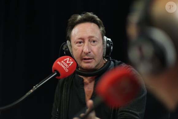 Julian Lennon, fils de John Lennon, invité de Radio Monaco, pour parler de sa fondation White Feather, le 23 avril 2013.