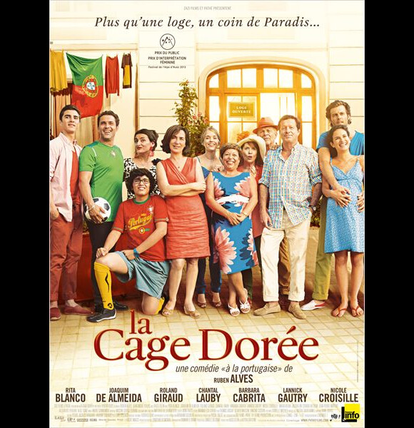 Affiche officielle de La Cage Dorée.