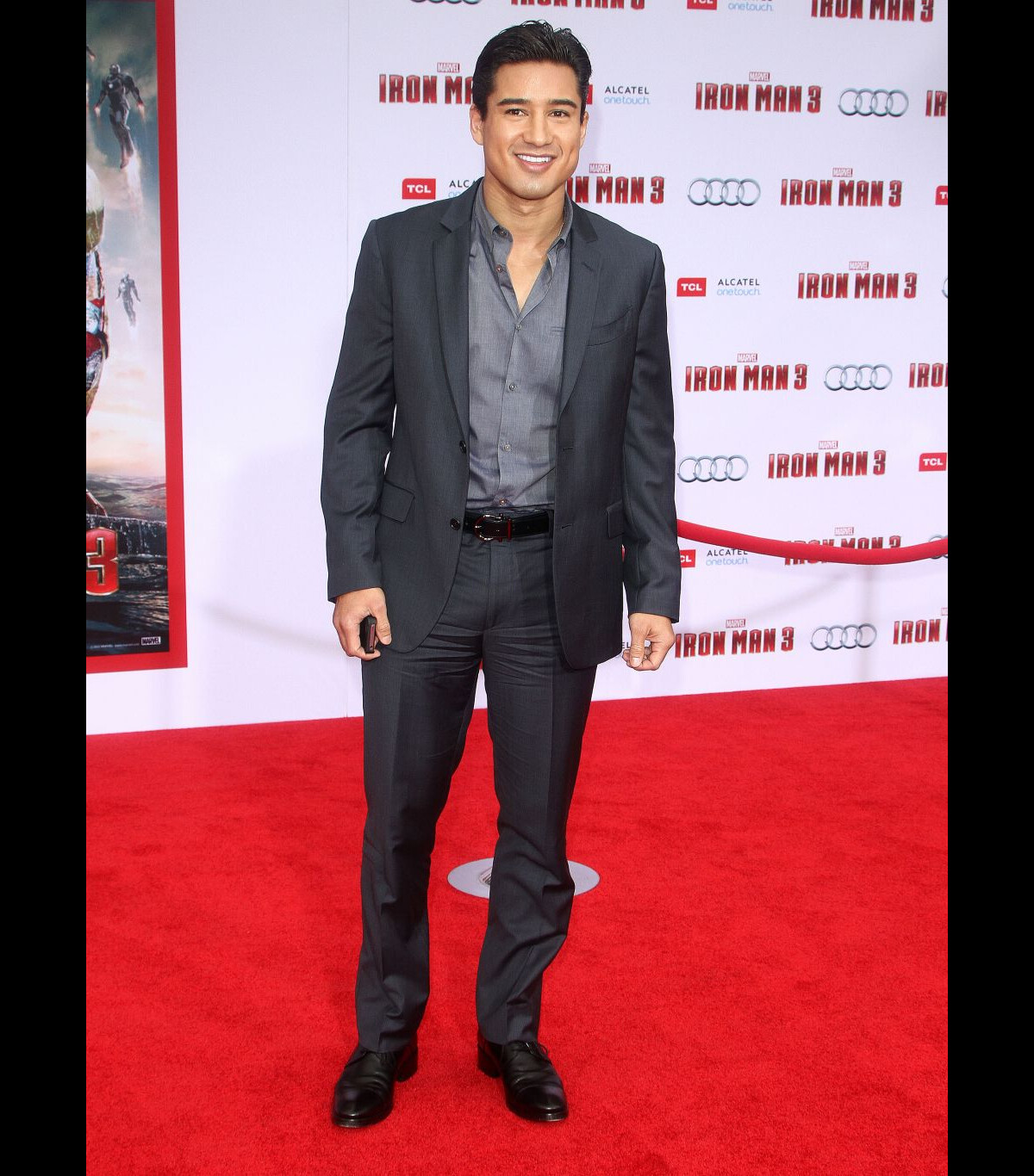 Photo Mario Lopez lors de l'avantpremière du film Iron Man 3 à
