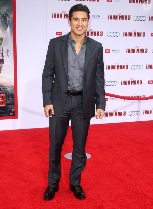 Mario Lopez lors de l'avant-première du film Iron Man 3 à Hollywood (Los Angeles) le 24 avril 2013