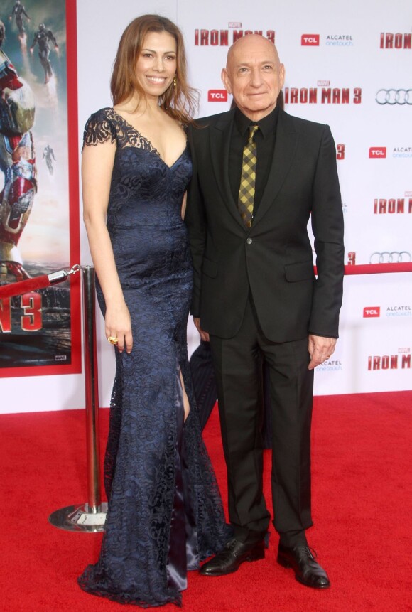 Ben Kingsley lors de l'avant-première du film Iron Man 3 à Hollywood (Los Angeles) le 24 avril 2013