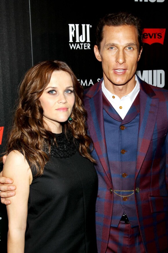 Reese Witherspoon et Matthew McConaughey à l'avant-première de Mud à New York, le 21 avril 2013.
