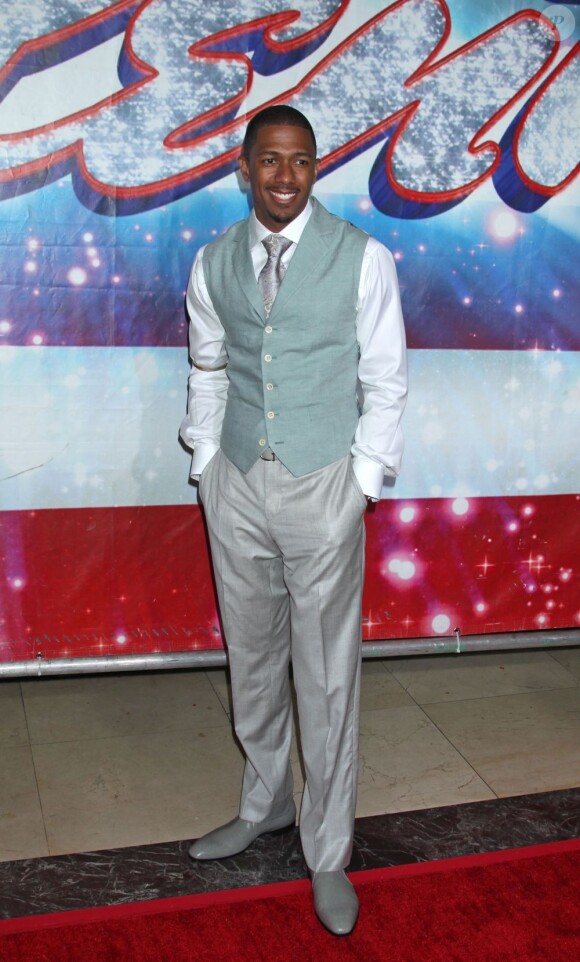 Nick Cannon à la soirée de lancement des auditions d'America's Got Talent à Los Angeles, le 24 avril 2013.