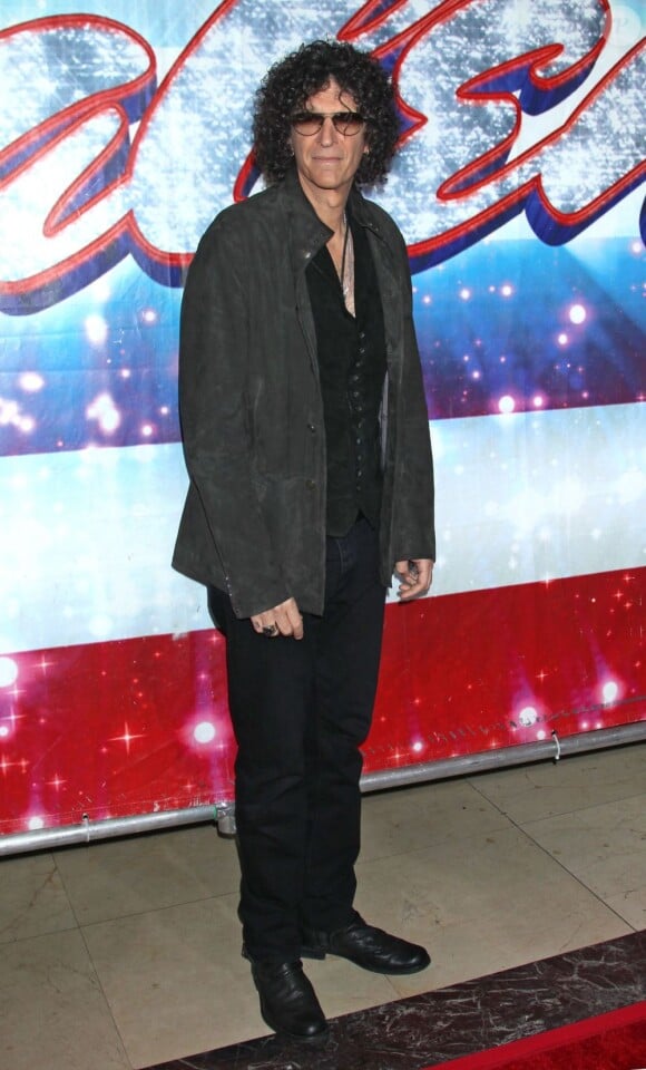 Howard Stern à la soirée de lancement des auditions d'America's Got Talent à Los Angeles, le 24 avril 2013.