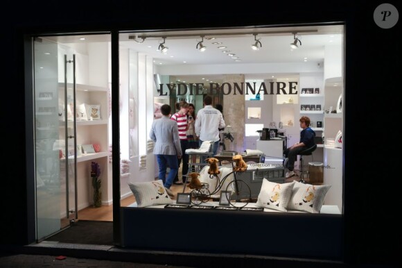 La boutique Lydie Bonnaire à Paris, le 25 avril 2013.