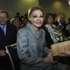 Farah Pahlavi était présente au salon international d'art Art Monaco '13 le 25 avril 2013 au Forum Grimaldi, pour l'inauguration et une vente aux enchères organisée au profit de la Fondation du Prince Alireza Pahlavi, qui s'est donné la mort à Boston en janvier 2011.