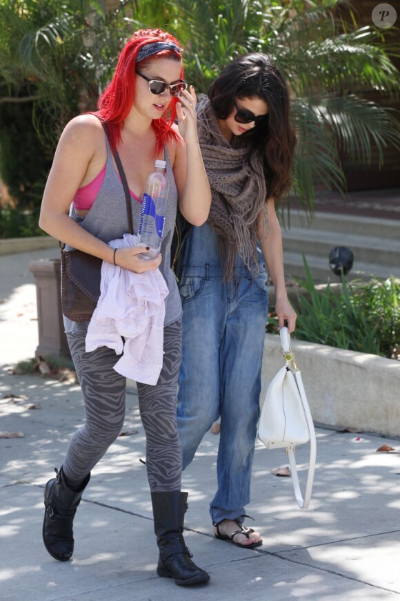 Selena Gomez à West Hollywood le 26 avril 2013.