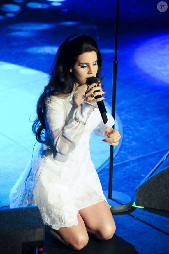 Lana Del Rey en concert a l'Olympia a Paris, le 27 avril 2013.  Lana Del Rey performing at Olympia in Paris, France, on April 27th 2013.27/04/2013 - Paris