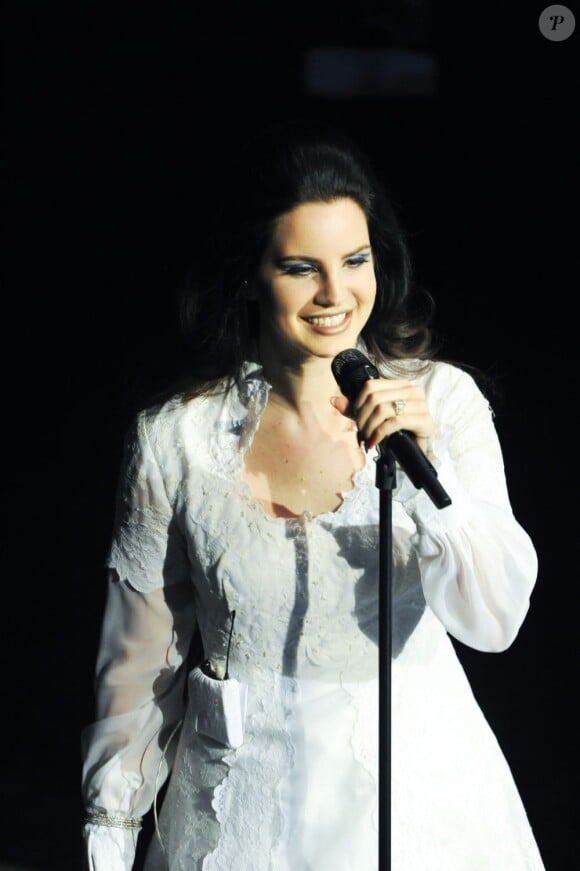Lana Del Rey en concert à Paris, le 27 avril 2013.