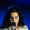 Lana Del Rey en concert à l'Olympia à Paris, le 27 avril 2013.