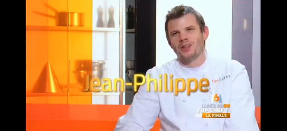 Jean-Philippe dans la grande finale de Top Chef 2013, lundi 29 avril 2013 sur M6