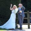 Le père de Robbie Williams, Pete Conway, s'est marié avec la jeune Melanie Mills dans la propriété du chanteur à Wiltshire en Angeleterre, le 1er mai 2013.