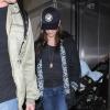 Quelques jours après son arrestation Reese Witherspoon, son mari Jim Toth et leur fils Tennessee arrivent à l'aéroport de Los Angeles, le 4 mai 2013.