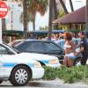 Pendant que Jennifer Lopez donnait une interview à Fort Lauderdale pour l'émission "Entertainment Tonight" après le tournage de son clip, des coups de feu ont retenti. La police a procédé à des arrestations. Le 5 mai 2013.
