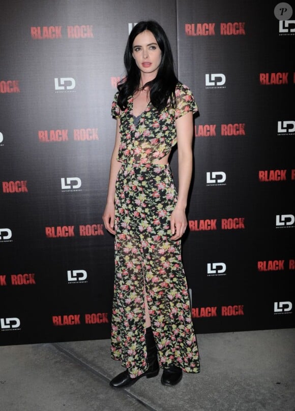 Krysten Ritter à l'avant-première du film Black Rock au ArcLight Theater de Los Angeles, le 8 mai 2013.
