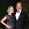 Kelsey Grammer et sa femme Kayte à la soirée Vanity Fair Oscar Party à Hollywood le 25 février 2013.