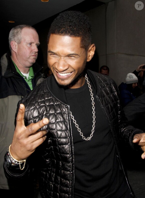 Usher à New York le 25 mars 2013.