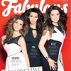 Kourtney, Kim et Khloé Kardashian en couverture du magazine Fabulous.