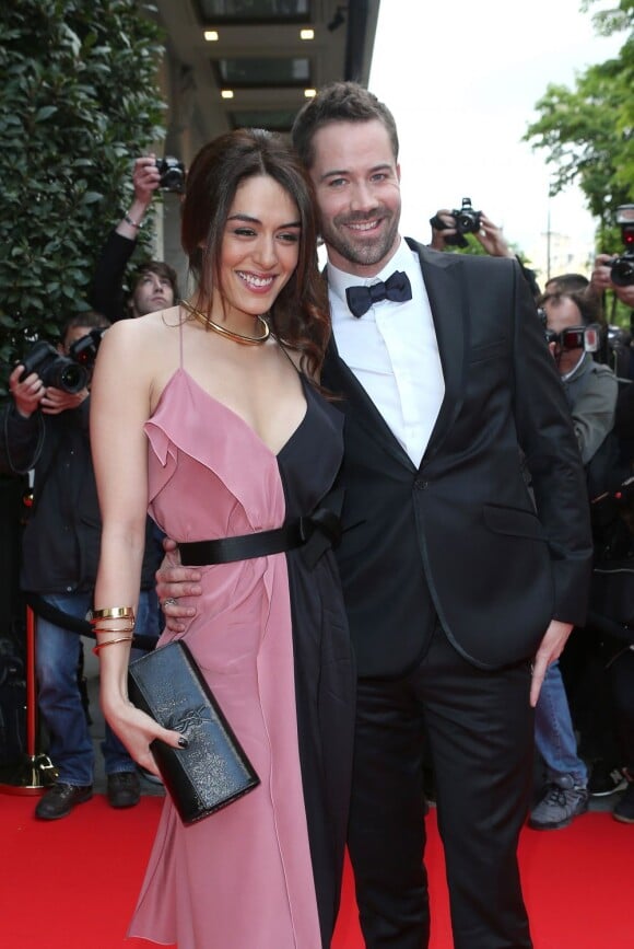 Sofia Essaïdi et Emmanuel Moire à la 4e édition du Global Gift Gala au George-V à Paris le 13 mai 2013.