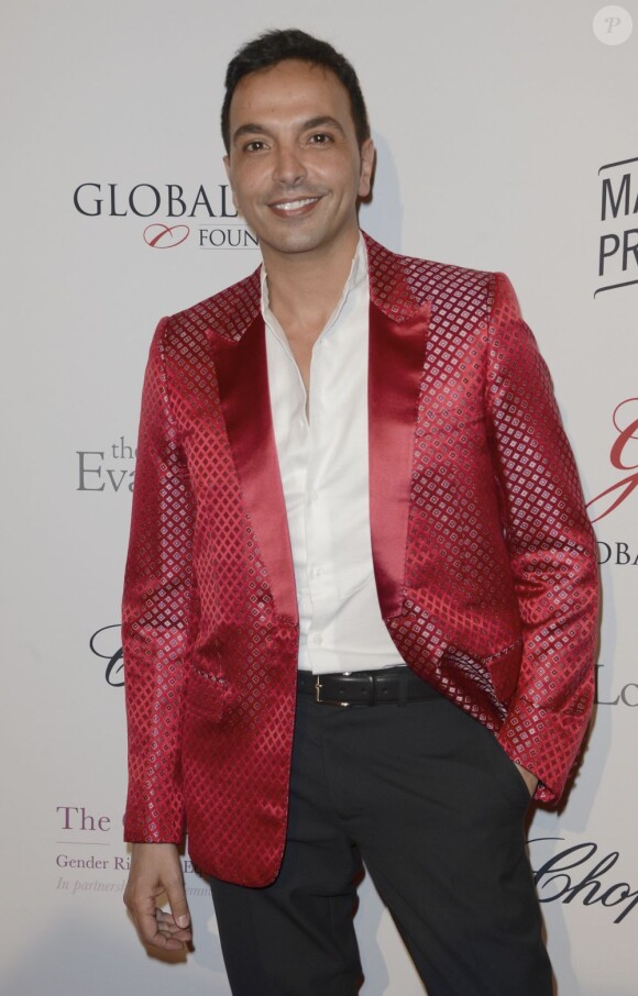 Kamel Ouali à la 4e édition du Global Gift Gala au George-V à Paris le 13 mai 2013.