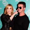 Demi Lovato et Simon Cowell à la soirée Fox Upfront Presentation à New York, le 13 mai 2013.