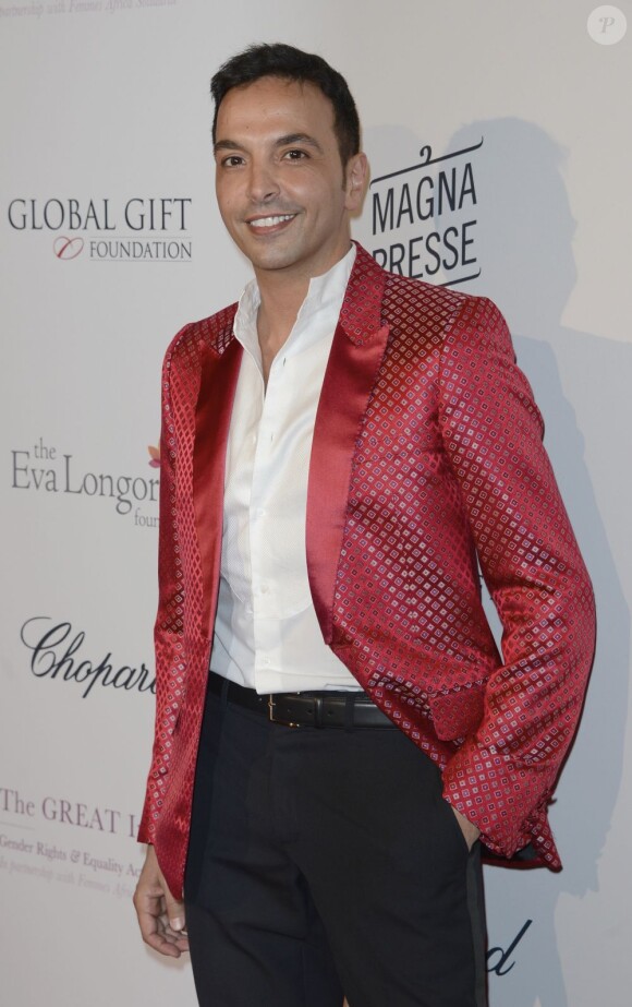Kamel Ouali à la 4e édition du Global Gift Gala au George V à Paris, le 13 mai 2013.