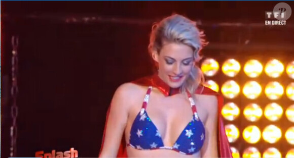 La chanteuse Eve Angeli se lance dans Splash, le 8 février 2013 sur TF1.