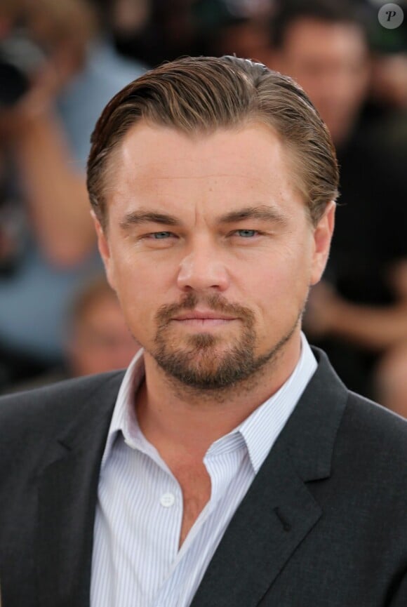 Leonardo DiCaprio lors du photocall de Gatsby le Magnifique au 66e Festival International du Film de Cannes le 15 mai 2013.