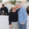 Catherine Martin et Baz Luhrmann au photocall du film Gatsby le Magnifique lors du 66eme Festival International du Film de Cannes, le 15 mai 2013.