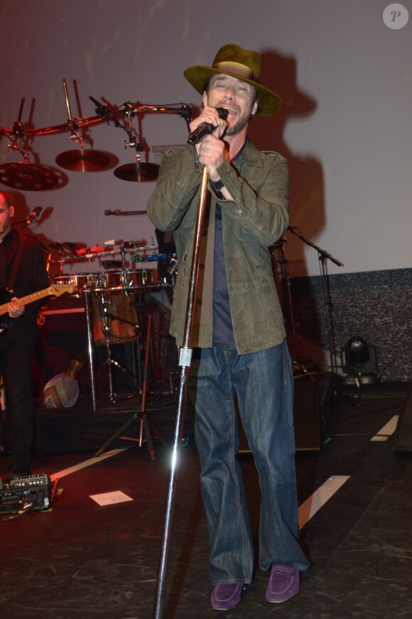 Jay Kay (Chanteur de Jamiroquai) lors de la soirée 'IWC Schaffhausen Race Night' à Geneve en Suisse le 22 Janvier 2013