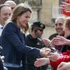 Letizia d'Espagne en Rioja le 16 mai 2013, au monastère de Yuso pour l'ouverture d'un séminaire sur le langage de la crise dans le journalisme.