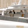 La famille royale d'Espagne sur le yacht Fortuna en 2005 à Majorque