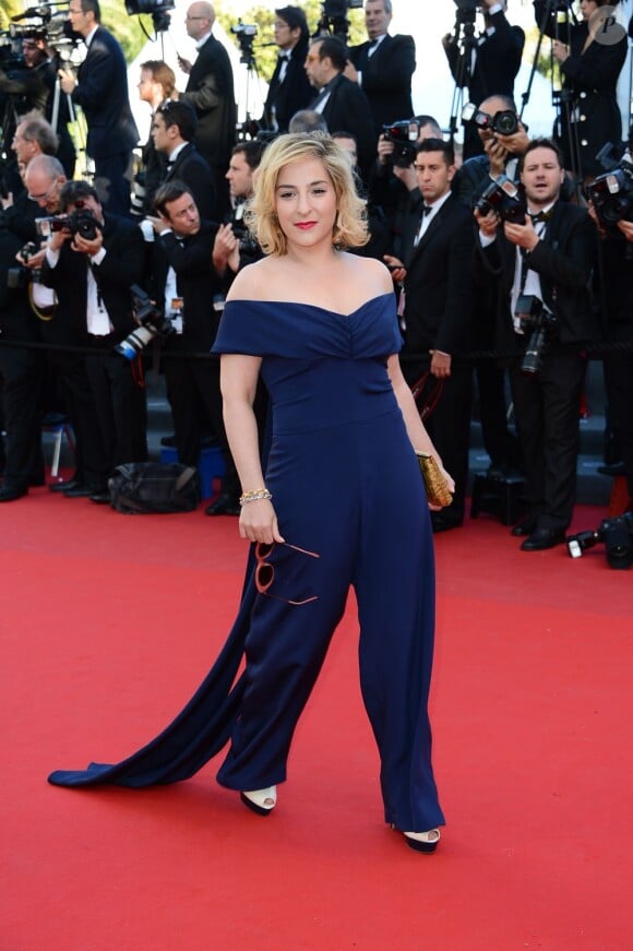 Marilou Berry sur le tapis rouge du Palais des Festivals pour la projection du film Le Passé, à la 66e édition du Festival de Cannes, le 17 mai 2013.