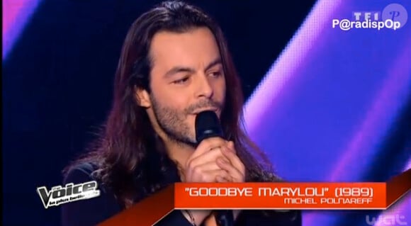 Nuno Resende dans The Voice 2 sur TF1.
