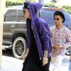Justin Bieber s'arrête à une station service pour acheter à manger à Hollywood, le 16 mai 2013.