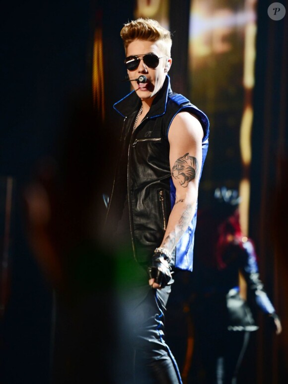 Justin Bieber lors des Billboard Music Awards à Las Vegas, le 19 mai 2013.