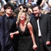 Louis Garrel, Valeria Bruni Tedeschi et Filippo Timi - Montee des marches du film "Un chateau en Italie" lors du 66 eme Festival du film de Cannes - Cannes 20/05/2013
