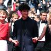 Marisa Bruni Tedeschi (Borini), Louis Garrel et Valeria Bruni Tedeschi - Montee des marches du film "Un chateau en Italie" lors du 66 eme Festival du film de Cannes - Cannes 20/05/2013