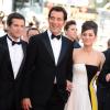 Guillaume Canet, Marion Cotillard, Clive Owen, Zoe Zaldana, James Caan, Billy Crudup, Lili Taylor, Domenick Lombardozzi, Mark Mahoney lors de la présentation du film Blood Ties au Festival de Cannes le 20 mai 2013