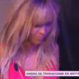 Enora Malagré en Britney Spears sur le plateau de Touche pas à mon poste, le 20 mai 2013 sur D8