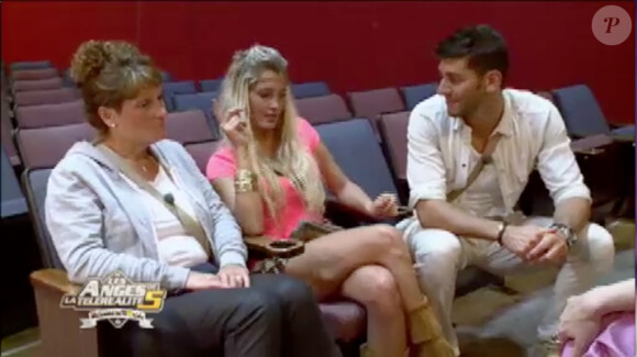 Fred, Aurélie et Samir dans les Anges de la télé-réalité 5, mardi 21 mai 2013 sir NRJ12