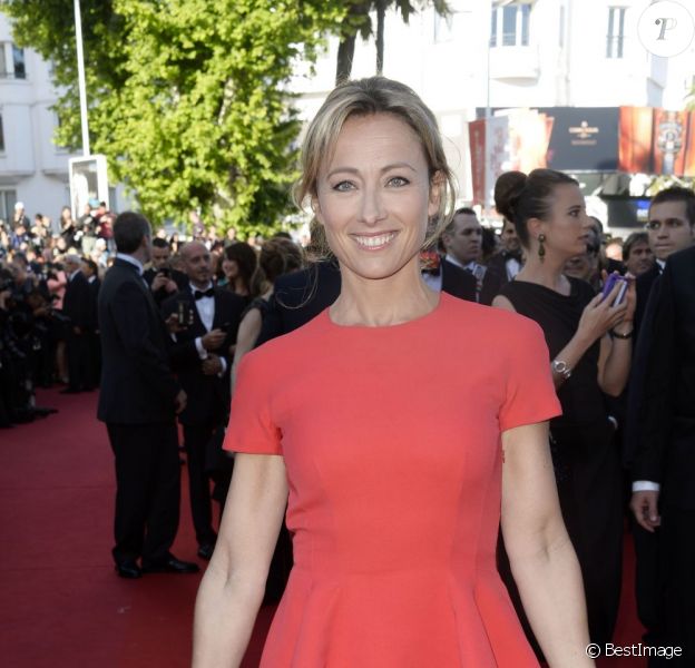 Anne Sophie Lapix au 66e Festival du film de Cannes - 17 mai 2013