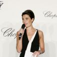 Alessandra Sublet lors de la remise du trophée Chopard à l'hôtel Martinez lors du 66e Festival de Cannes. Le 16 mai 2013