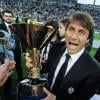 La Juventus fête son titre de Champion d'Italie dans son stade le 11 mai 2013.
