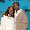 Kanye West et sa mère Donda lors des Billboard Music Awards en décembre 2005.