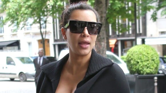 Kim Kardashian : De passage à Paris, la future maman prépare sa baby-shower