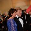 Robert Redford and his wife Sibylle Szaggars arriving for All Is Lost screening held at the Palais Des Festivals as part of the 66th Cannes film festival, in Cannes, southern France, on May 22, 2013. Photo by Nicolas Briquet/ABACAPRESS.COM22/05/2013 - 