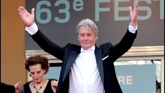 Alain Delon en Plein Soleil à Cannes : ''Le cinéma ne me manque pas"