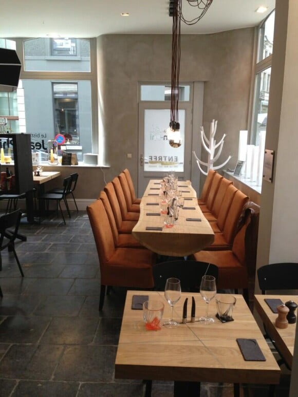 Le candidat de Top Chef 2013, Jean-Philippe Watteyne, a ouvert son bistro à Mons en Belgique. Mai 2013.