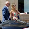 Christian Audigier et sa petite amie Nathalie Sorensen font du shopping à Beverly Hills, le 22 mai 2013.